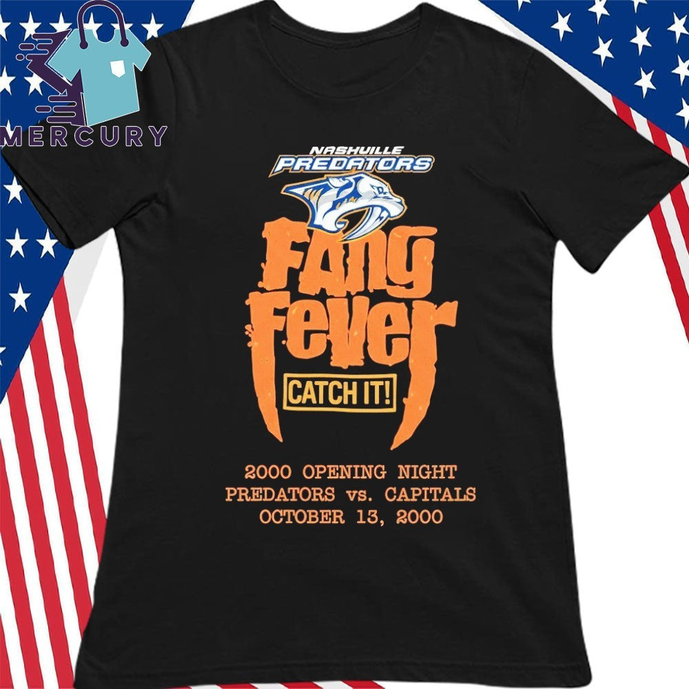 Nashville Predators Fang Fever Catch It Shirt