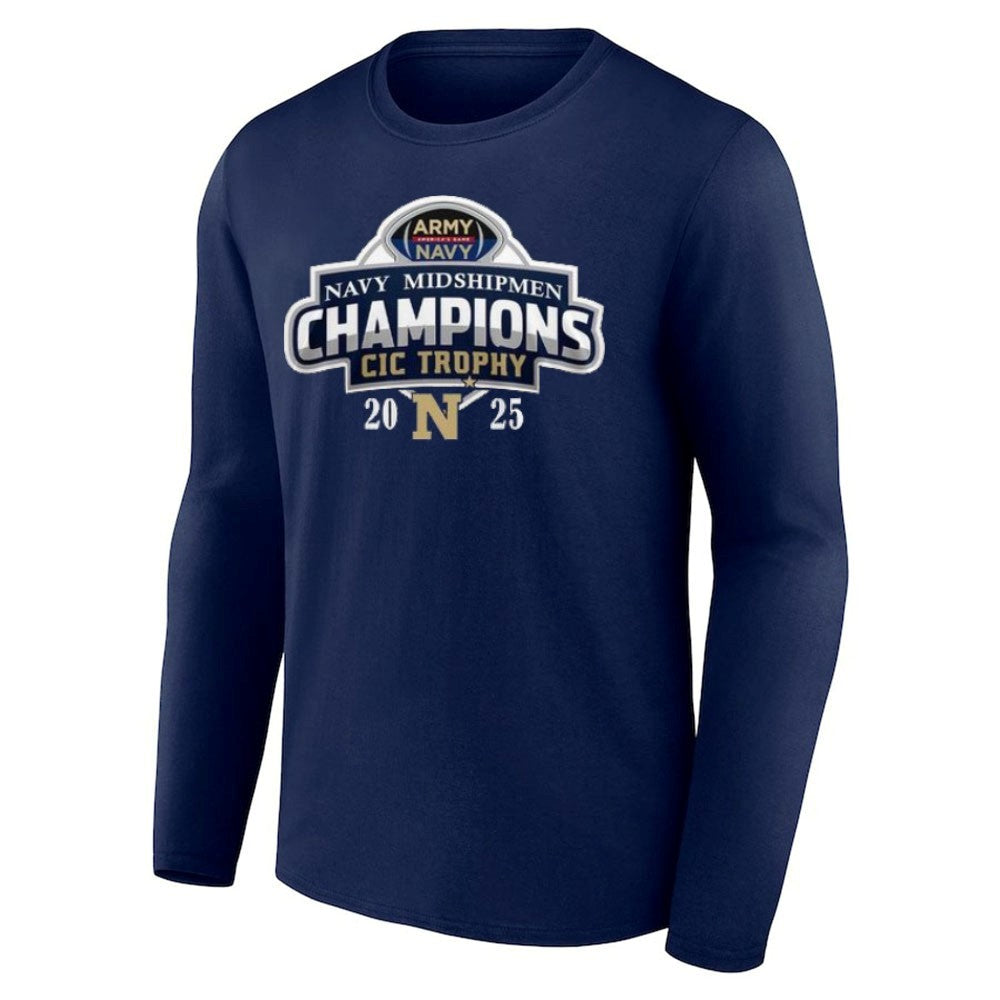 Navy Midshipmen 2025 Commander-in-Chief’s Trophy Champions Shirt
