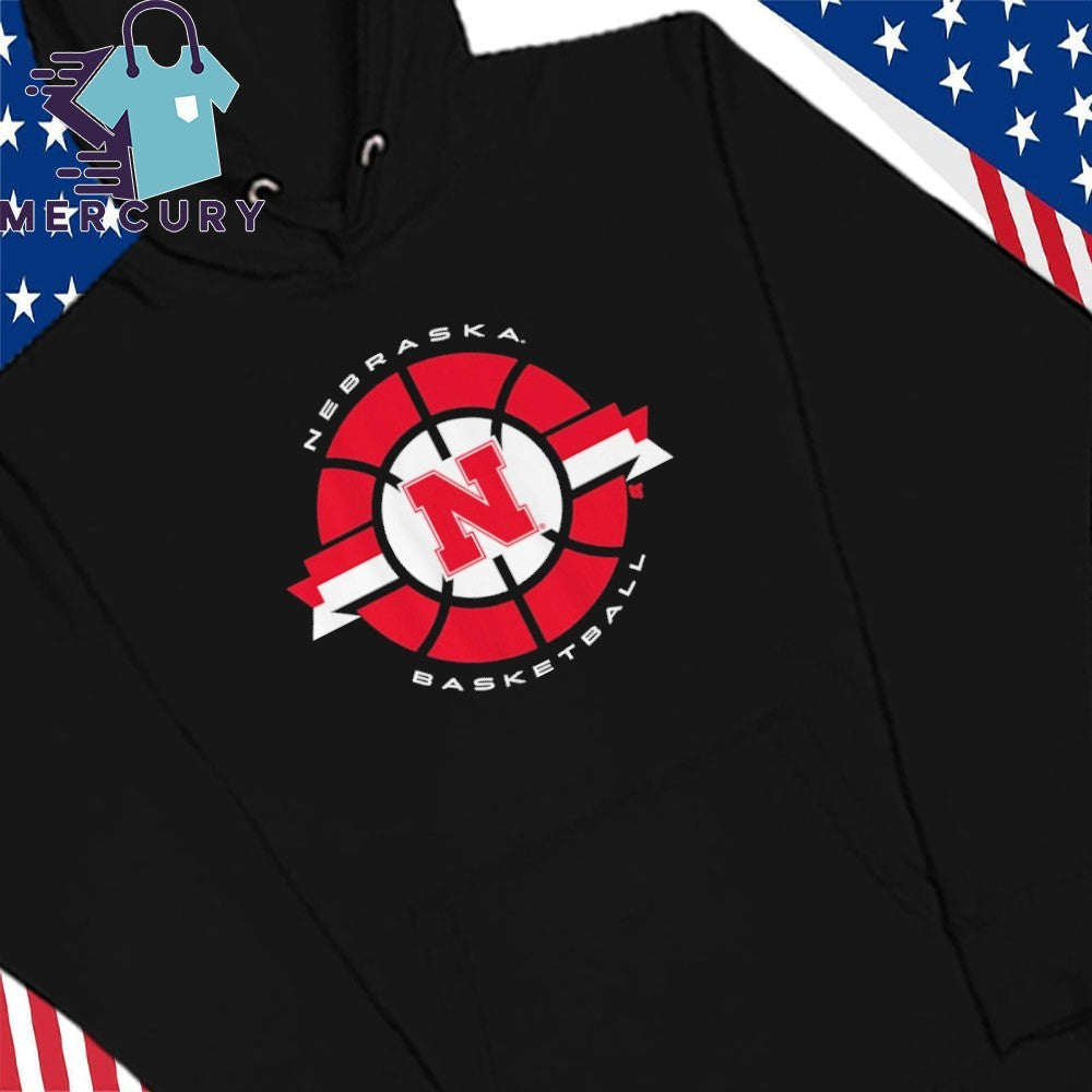 Nebraska Cornhuskers Basketball Classic Circle Shirt