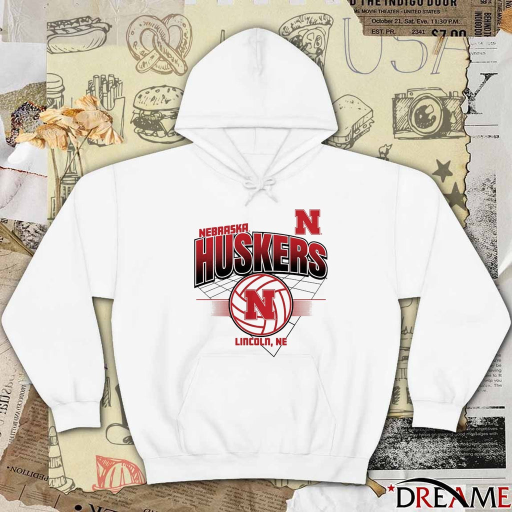Nebraska Cornhuskers Volleyball Grid Lincoln NE t-shirt