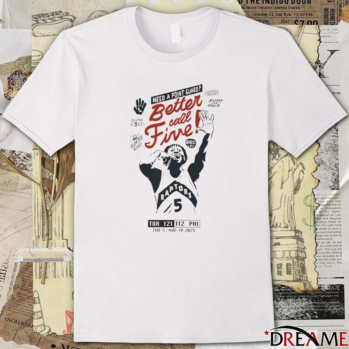 Need A Point Guard Better Call Five Immanuel Quickley November 19 2025 t-shirt