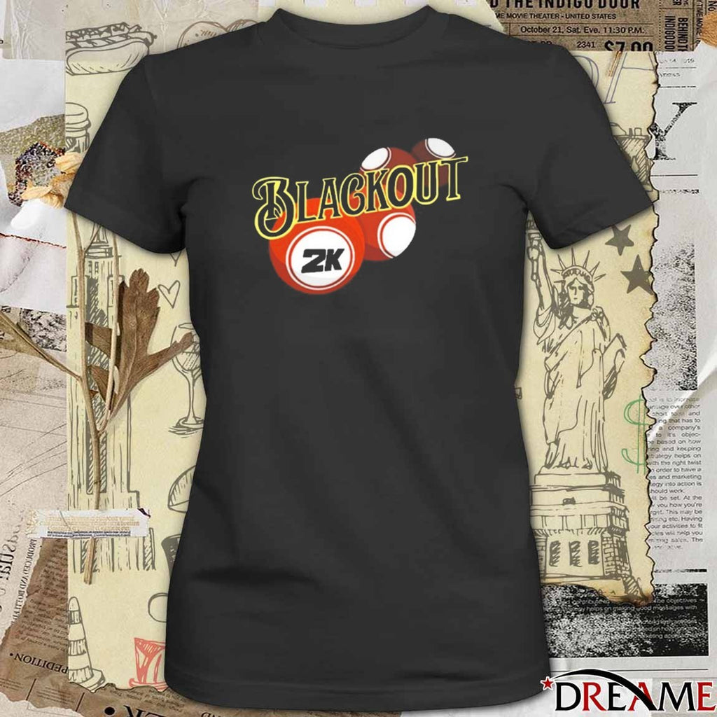 New Blackout Bingo 2k26 Event t-shirt