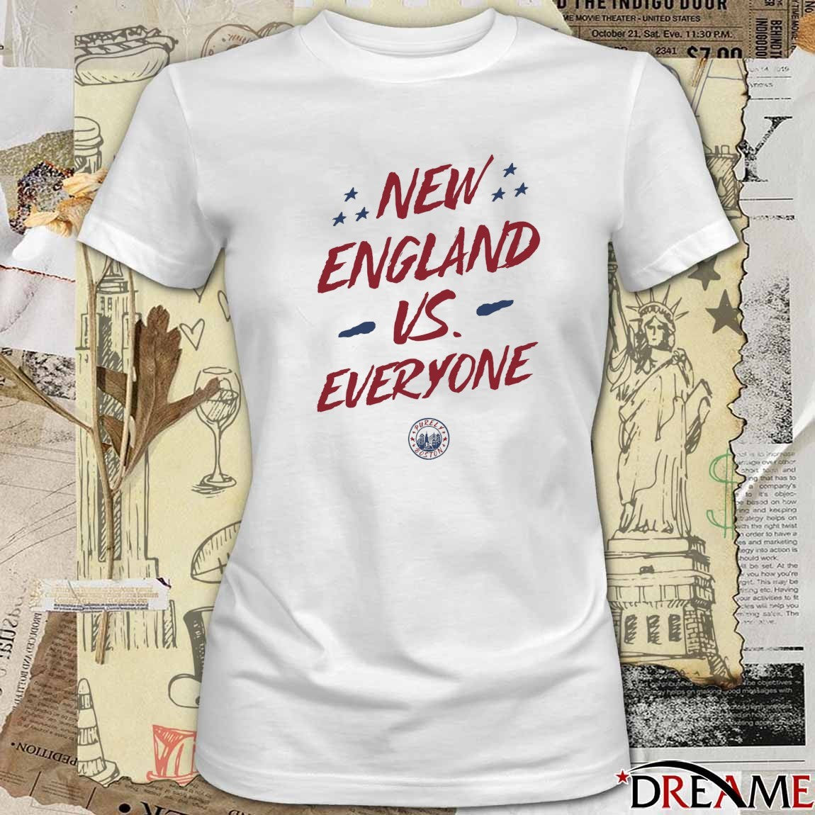 New England Vs Everyone Purely Boston t-shirt