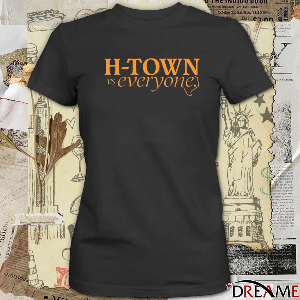 New H-Town Vs Everyone x Apollo Media t-shirt