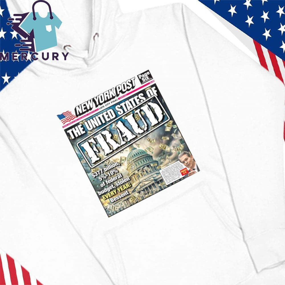 New York Post The United States Of Fraud Shirt