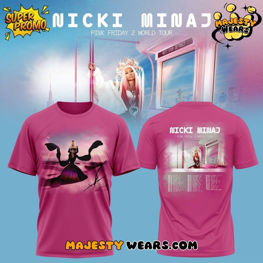 Nicki Minaj Pink Friday 2 Tour Special Shirt