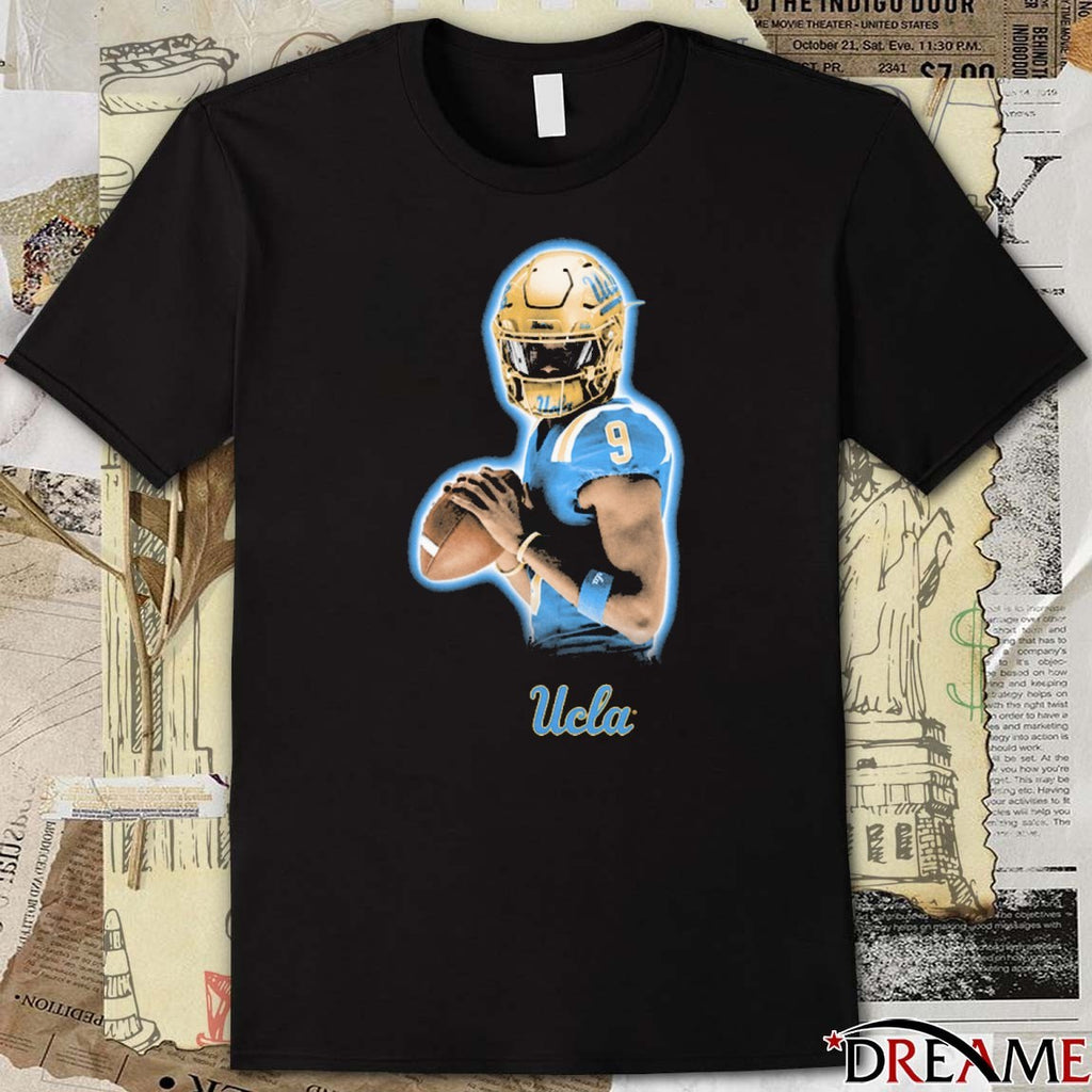 Nico Iamaleava UCLA Bruins Football NCAA Fan Club Portrait t-shirt