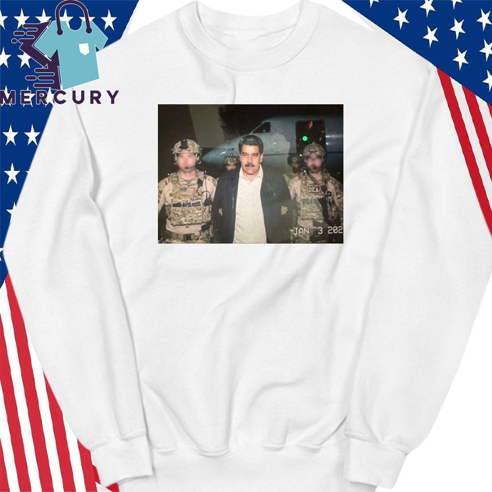 Nicolas Maduro Arrested Jan 3 2026 Shirt