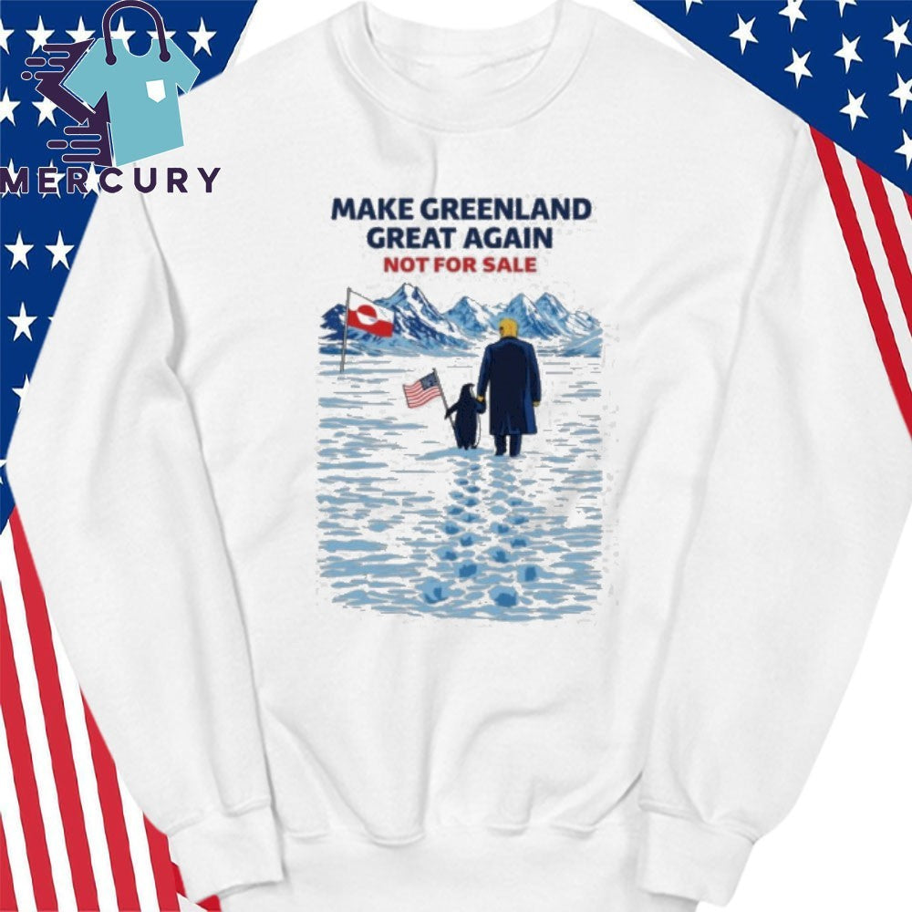 Nihilist Greenland Anti-Trump Penguin Meme Shirt