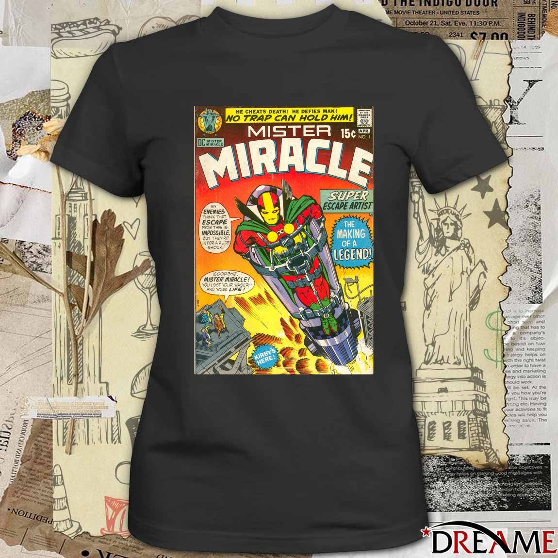 No Trap Can Hold Him Mister Miracle The Making Of A Legend Poster t-shirt
