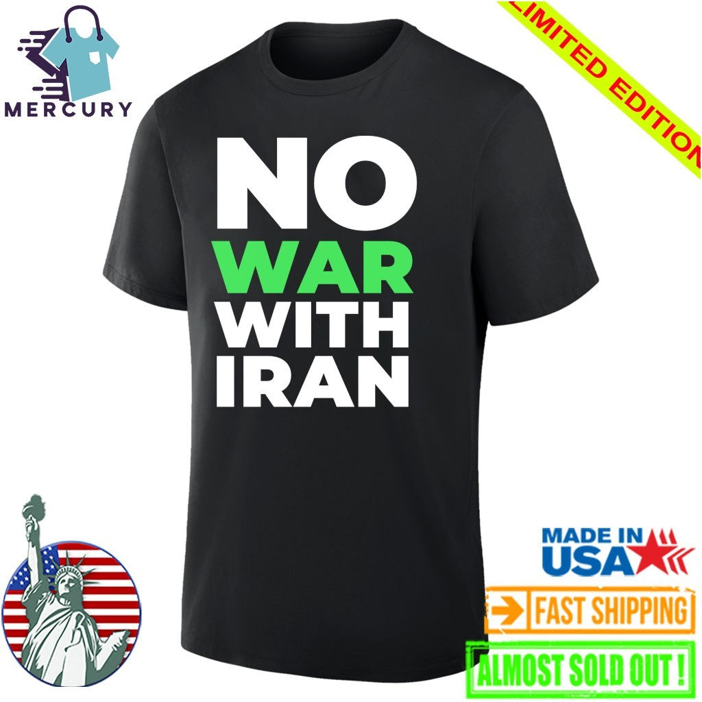 No War With Iran Rashida Tlaib Shirt
