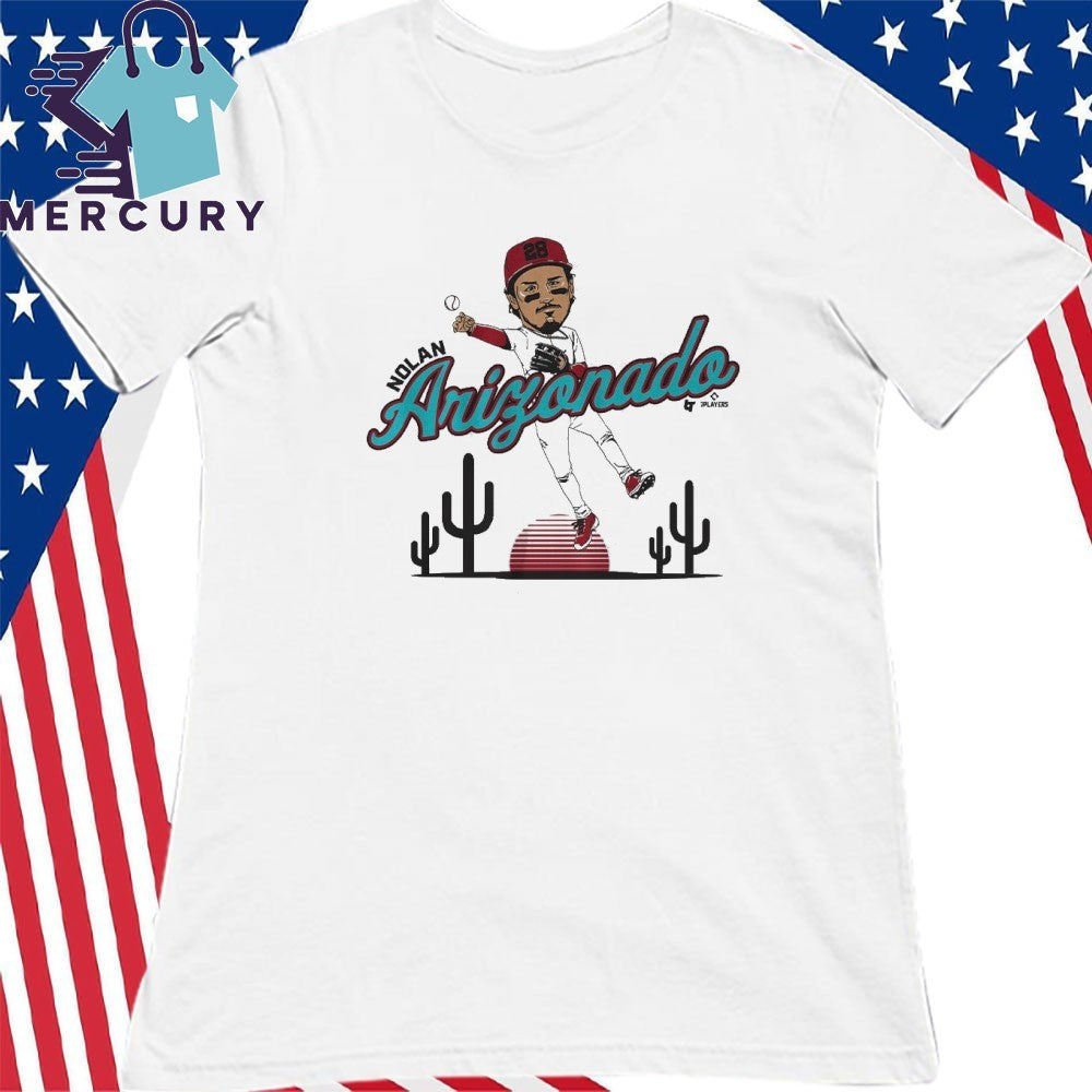 Nolan Arenado Arizonado Caricature Shirt
