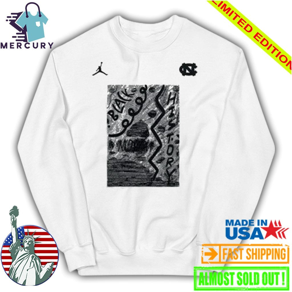 North Carolina Tar Heels Basketball Black History Month Shirt
