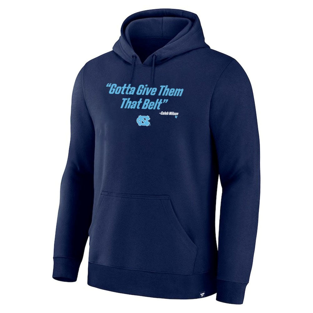 North Carolina Tar Heels Caleb Wilson Gotta Give Them That Belt Shirt