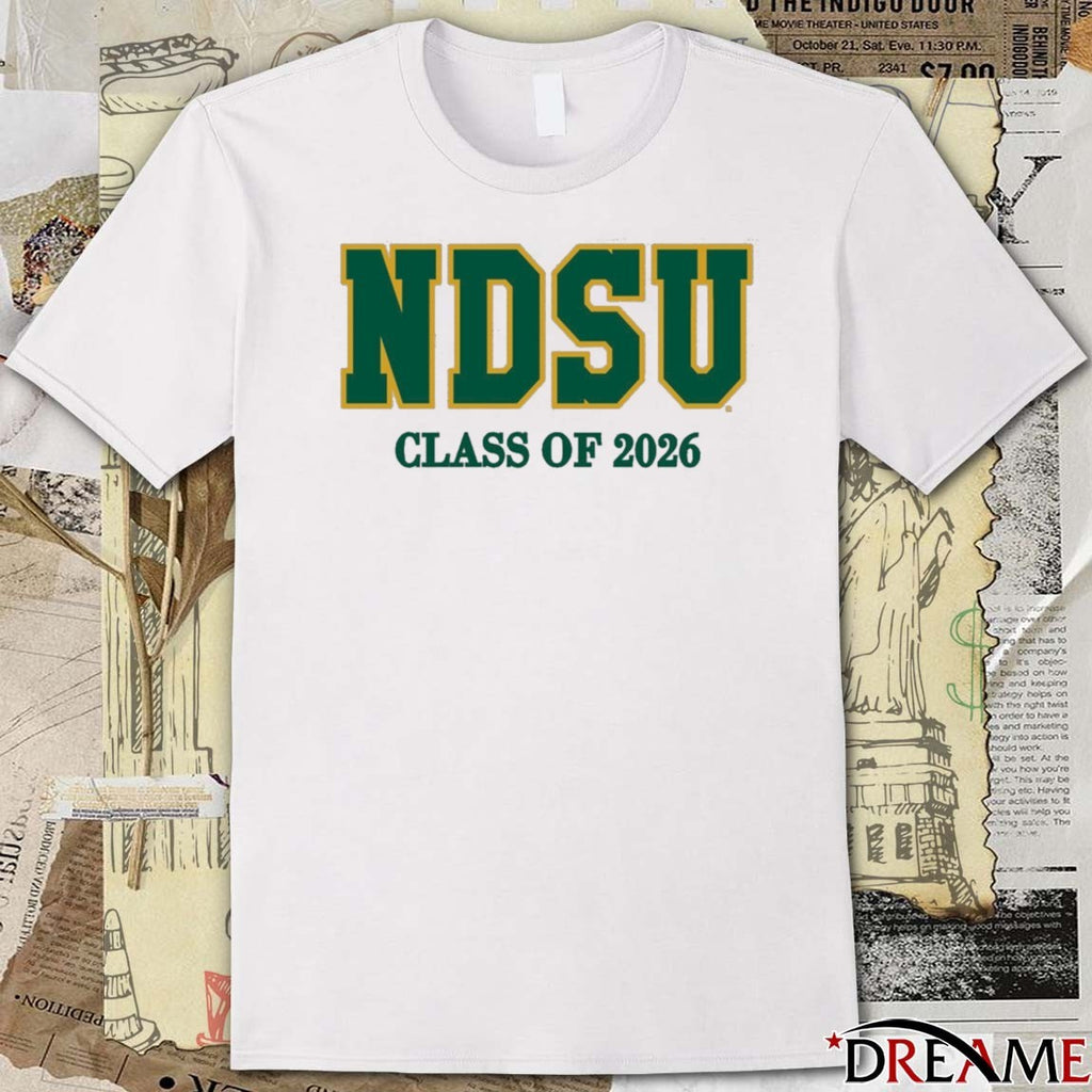 North Dakota State University Bison – NDSU Class of 2026 t-shirt