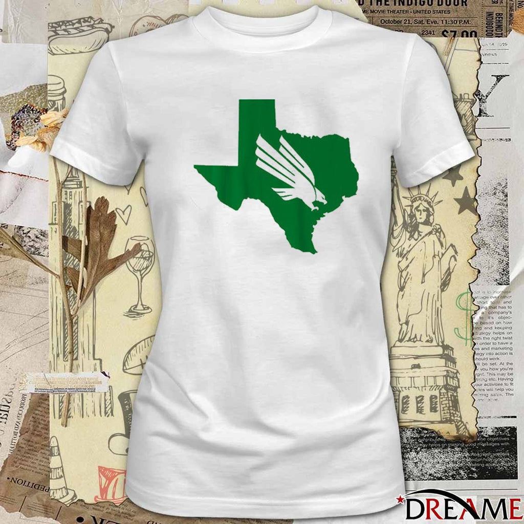North Texas Mean Green Football Texas Diving Eagle NCAA t-shirt