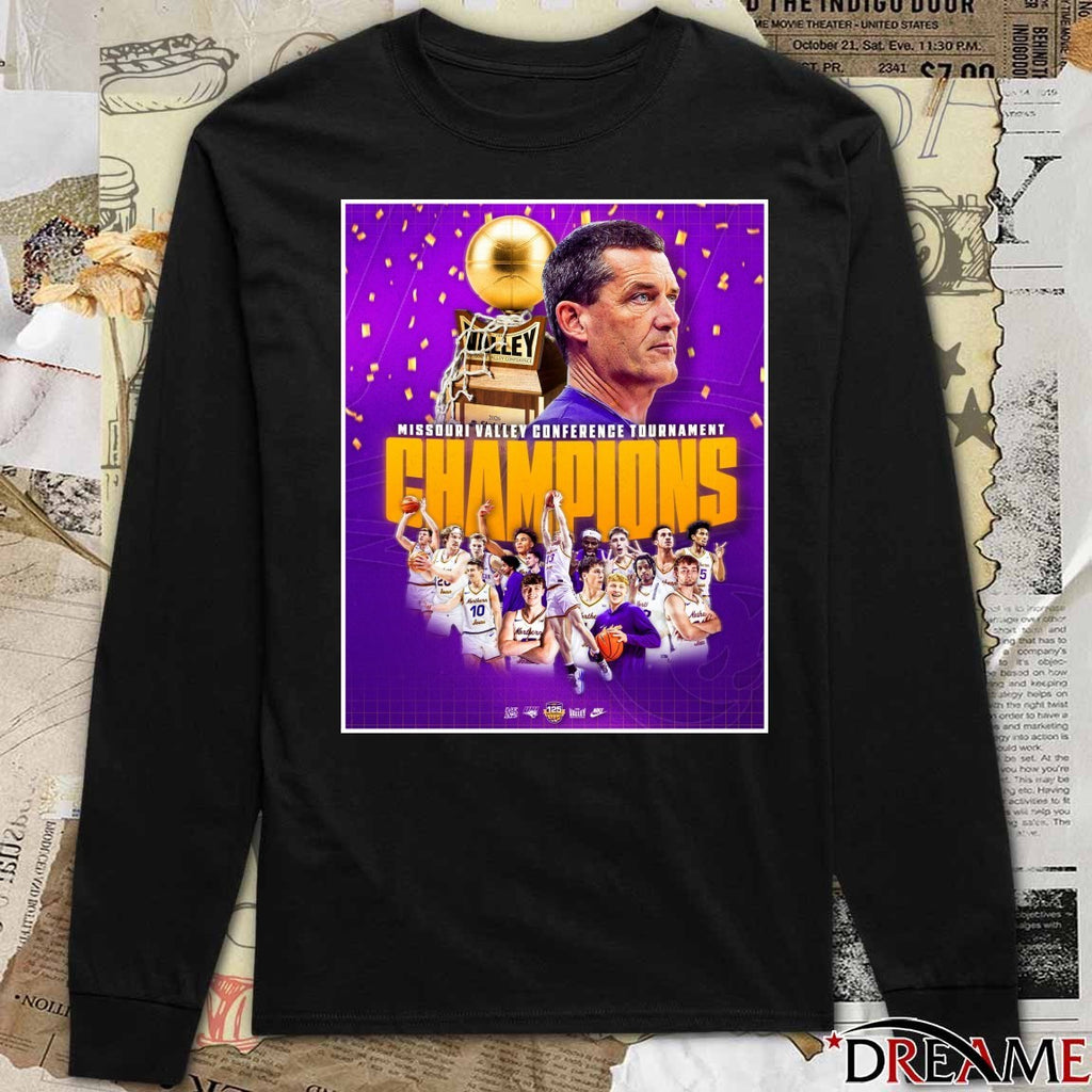 Northern Iowa Panthers MBB 2026 Missouri Valley Conference Tournament champions Poster t-shirt