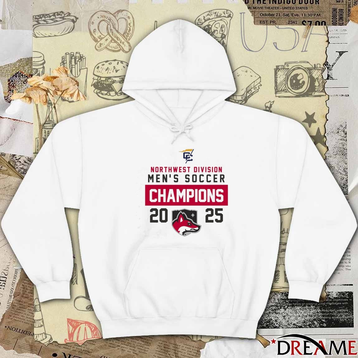 Northwest Diviion Men’s Soccer Champions 2025 North Greenville Trailblazers t-shirt