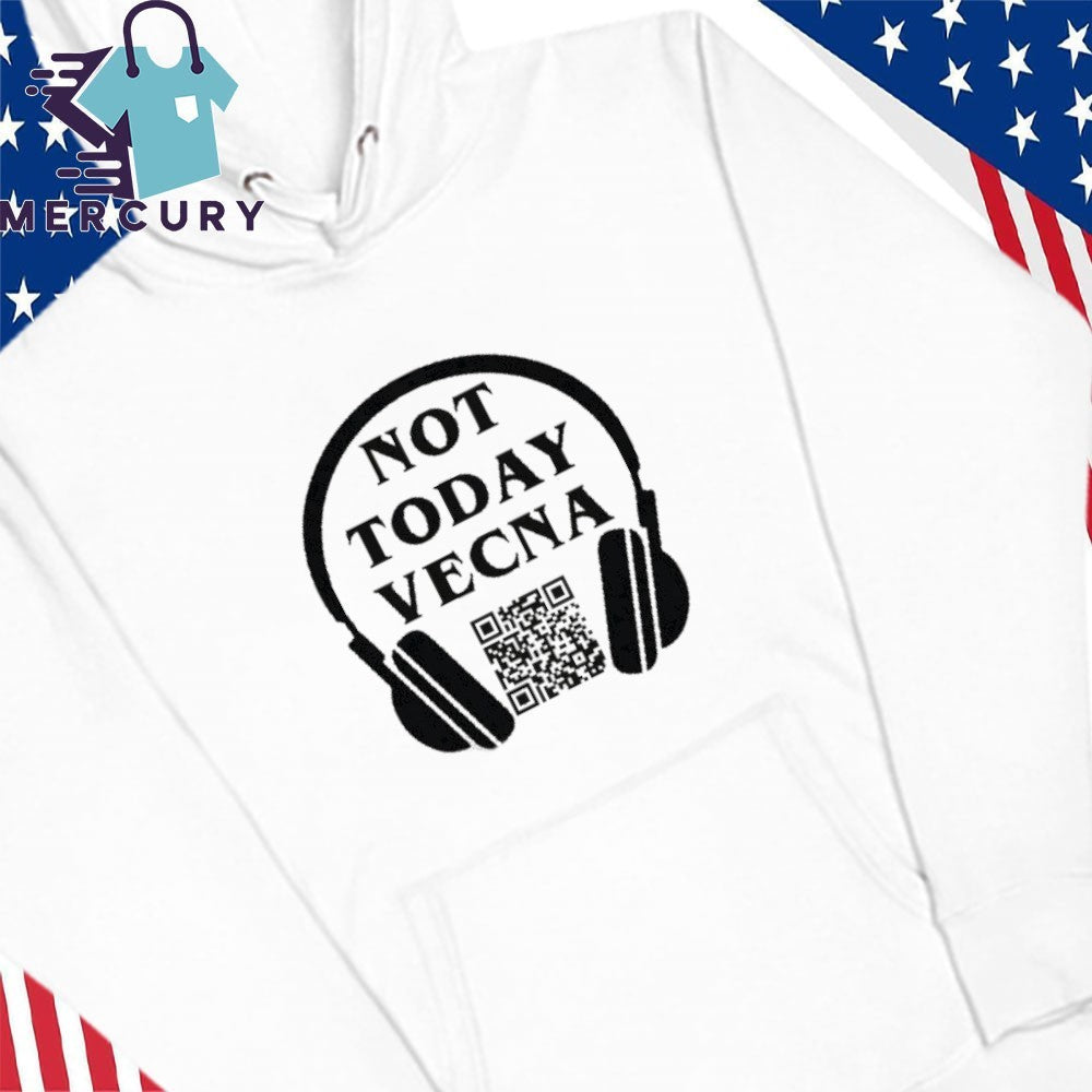 Not Today Vecna With QR Code Shirt