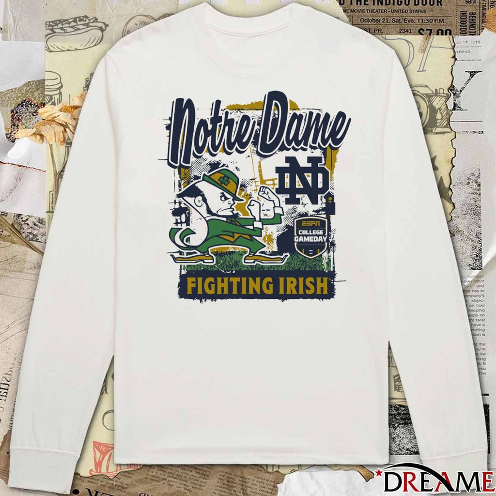 Notre Dame Fighting Irish 2025 ESPN College GameDay Mascot Runner t-shirt