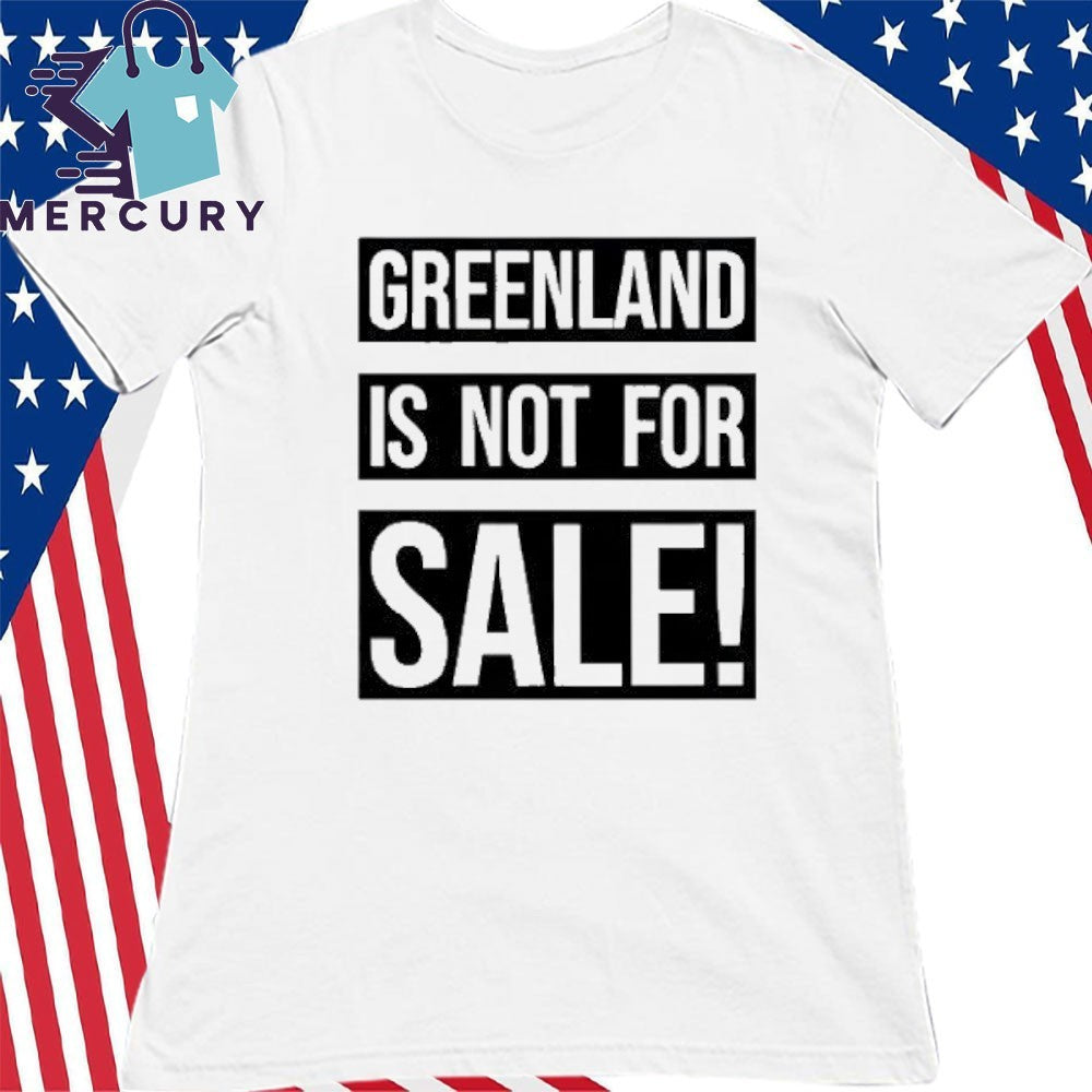 Nuuk Residents Reject Trump’s Greenland Is Not For Sale Shirt