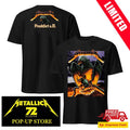 Official Metallica Frankfurt 2026 Concert T-Shirt Vintage Cotton Eagle Art By Max Löffler Deutsche Bank Park Germany May 24 Merchandise