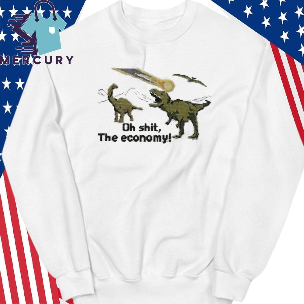 Oh Shit The Economy Pixel Shirt