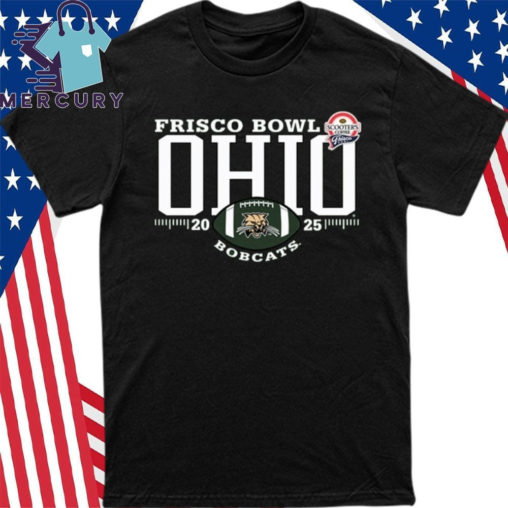 Ohio Bobcats 2025 Frisco Bowl Bound Shirt