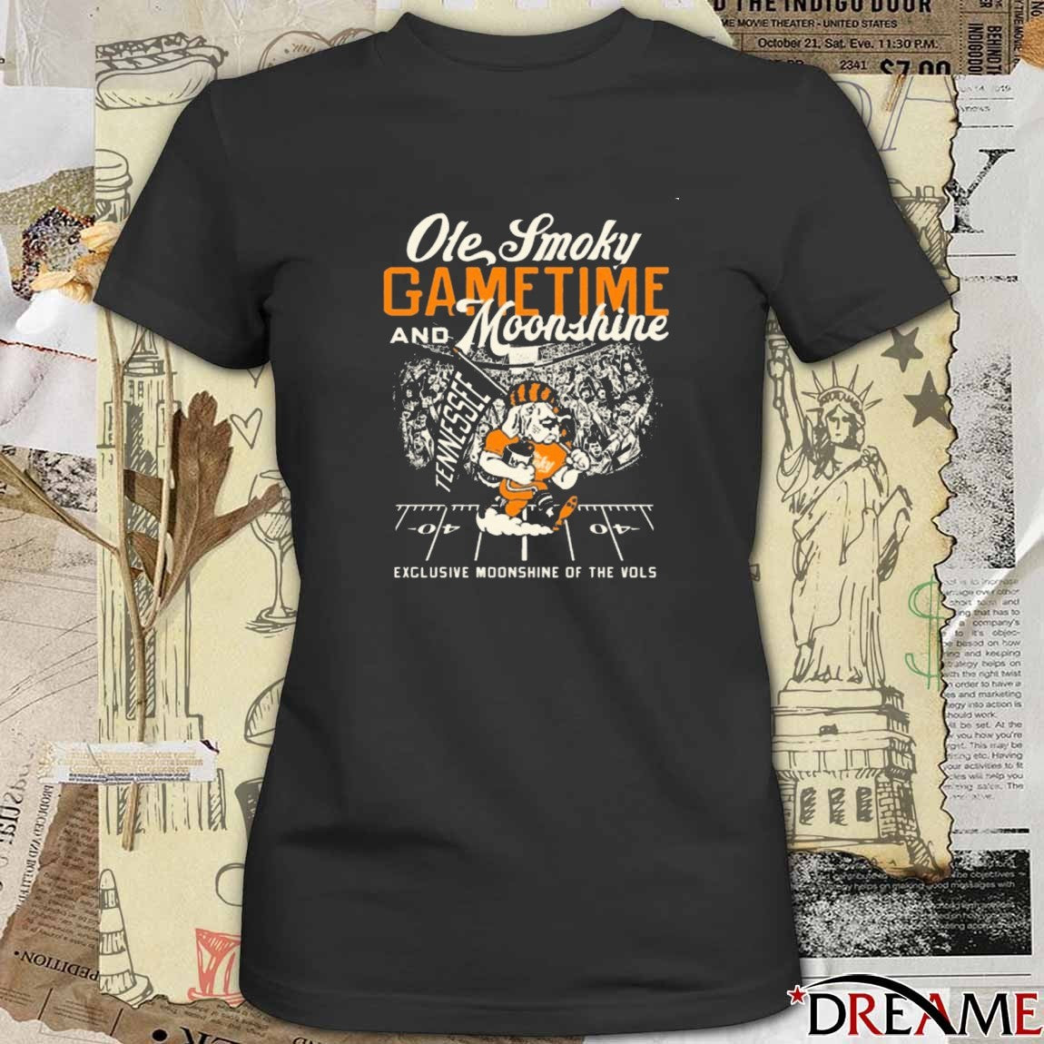 Ole Smoky Gametime And Moonshine Exclusive Moonshine Of The Vols Tennessee Volunteers t-shirt
