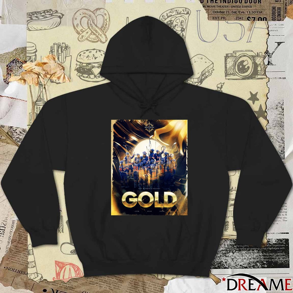 Olympic Milano Cortina 2026 USA Women’s Hockey Gold Medals 1998 2017 2026 t-shirt