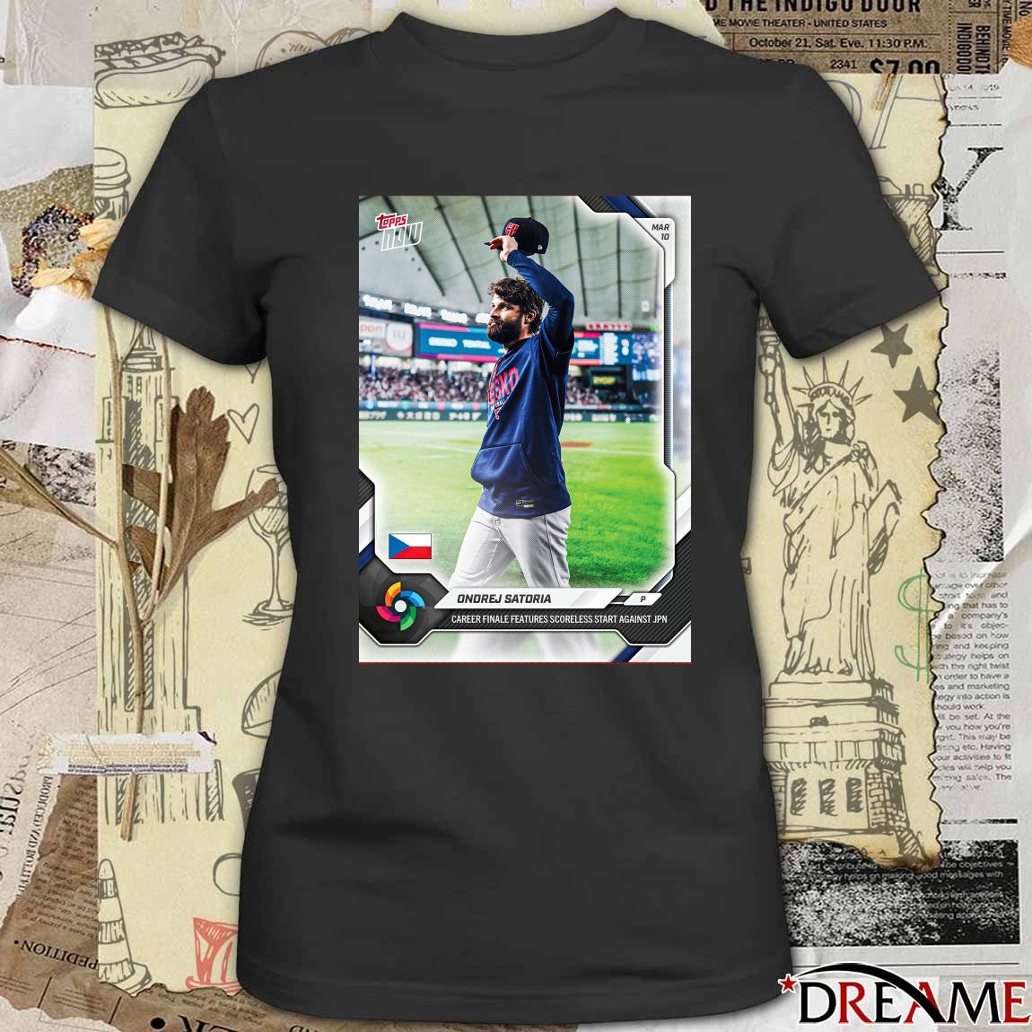 Ondrej Satoria Career Finale Features Scoreless Start Against Jpn t-shirt