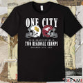One City Salina South vs Fort Morgan 2025 Quarterfinals Two Regional Champs November 14th 2025 t-shirt