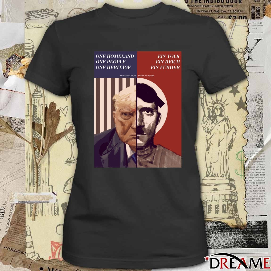 One Homeland One People One Heritage Ein Volk Ein Reich Ein Fuhrer Poster t-shirt