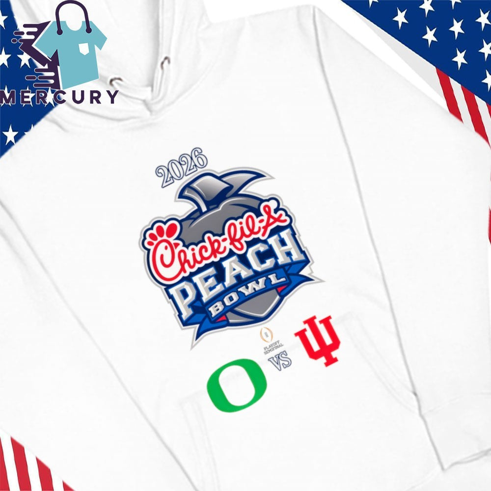 Oregon vs. Indiana 2026 Chick-fil-A Peach Bowl Shirt