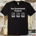 Our Government Protects Pdf Files t-shirt