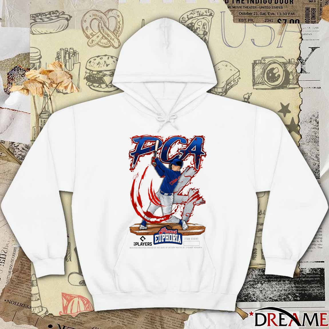 PCA Pete Crow-Armstrong V2 Chicago Cubs MLB 2026 Planet Euphoria Art t-shirt