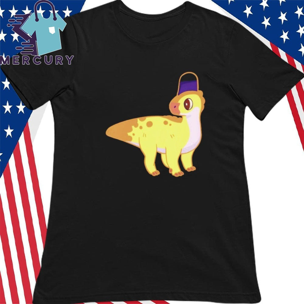 Paleo Pines Non-Binary Pride Corythosaurus Shirt