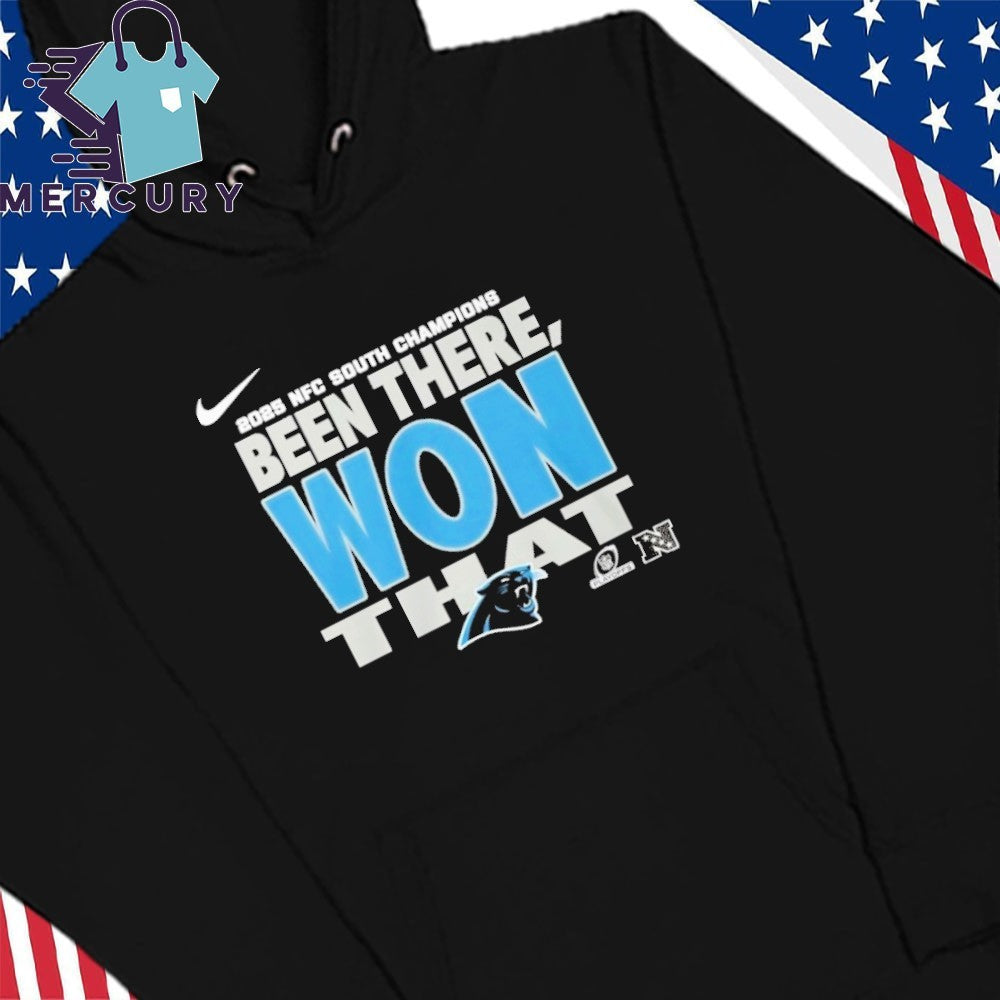 Panthers 2025 NFC South Division Champions Locker Room Shirt