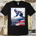 Para Alpine Skiing Men’s Super-g Standing Patrick Halgren Silver Medal Winter Paralympics t-shirt