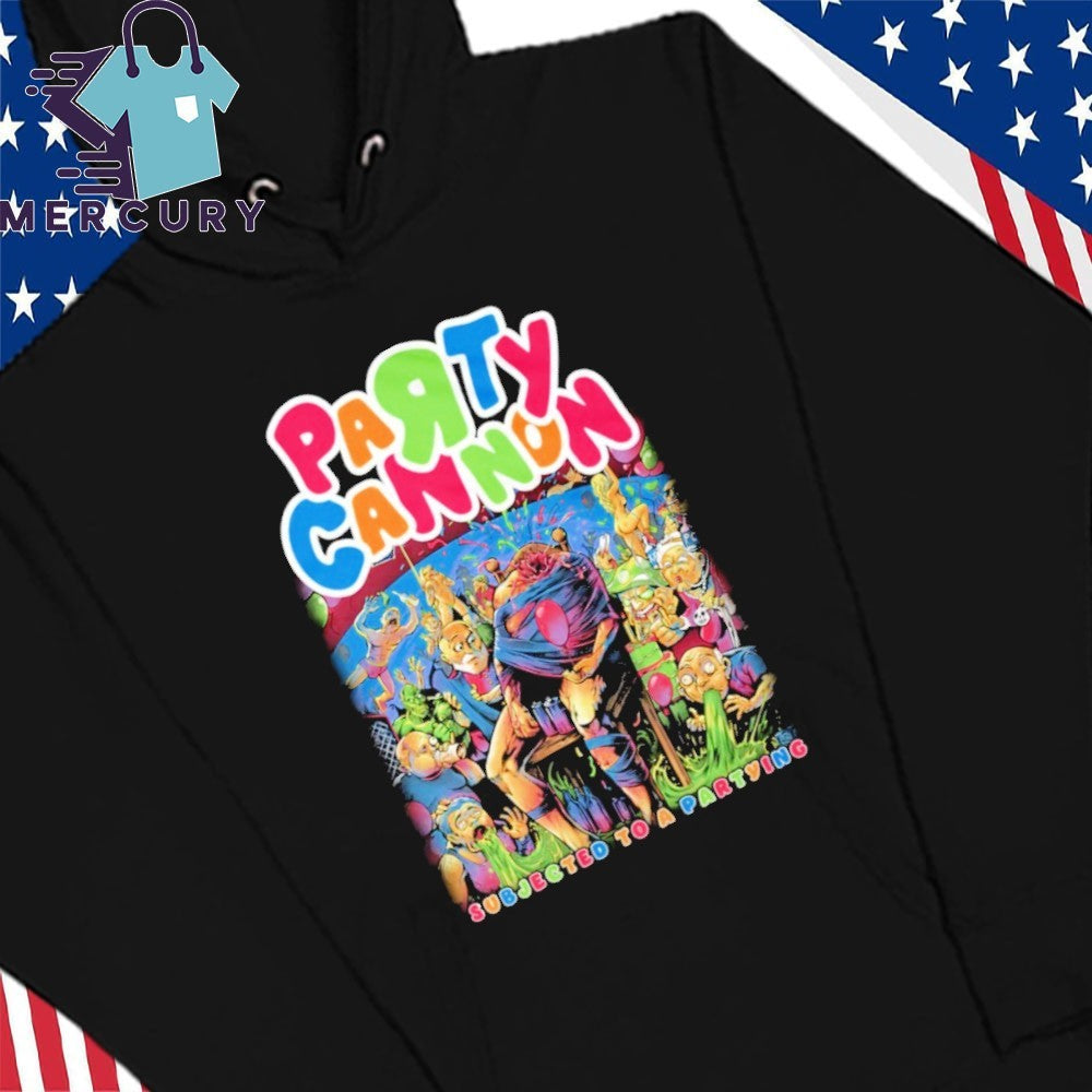 Party Cannon Subjected To A Partying Shirt