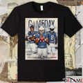 Patriots Vs Jets Gameday Christian Gonzalez, Drake Maye, and Stefon Diggs November 13, 2025 Poster t-shirt