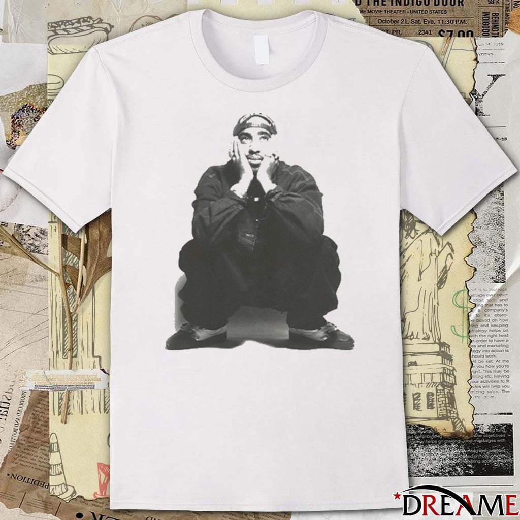 Pedro Pascal Wearing Tupac Shakur 2025 t-shirt