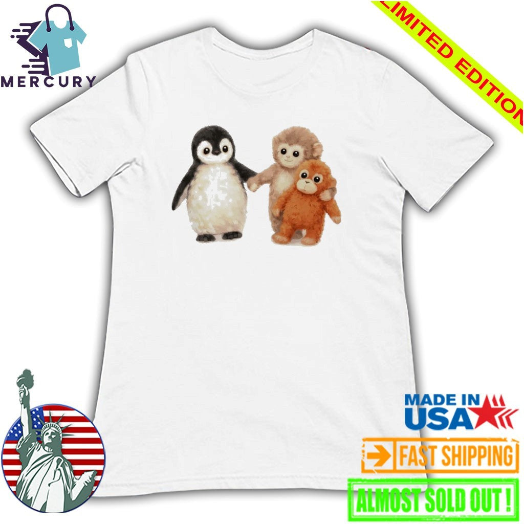 Penguin alone but moving and afraid but moving shirt