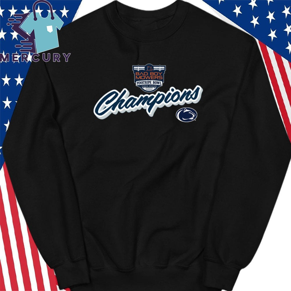 Penn State 2025 Pinstripe Bowl Champions Shirt