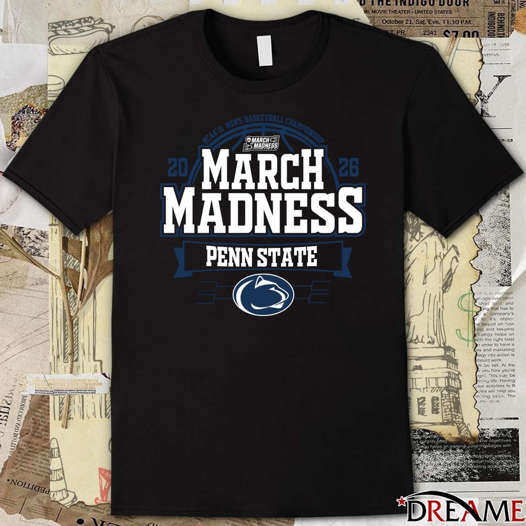 Penn State Nittany Lions 2026 NCAA DI Men’s Basketball Championship March Madness t-shirt