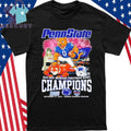 Penn State Nittany Lions Beat Clemson Tigers 2025 Bad Boy Mowers Pinstripe Bowl Champions Mascot Shirt