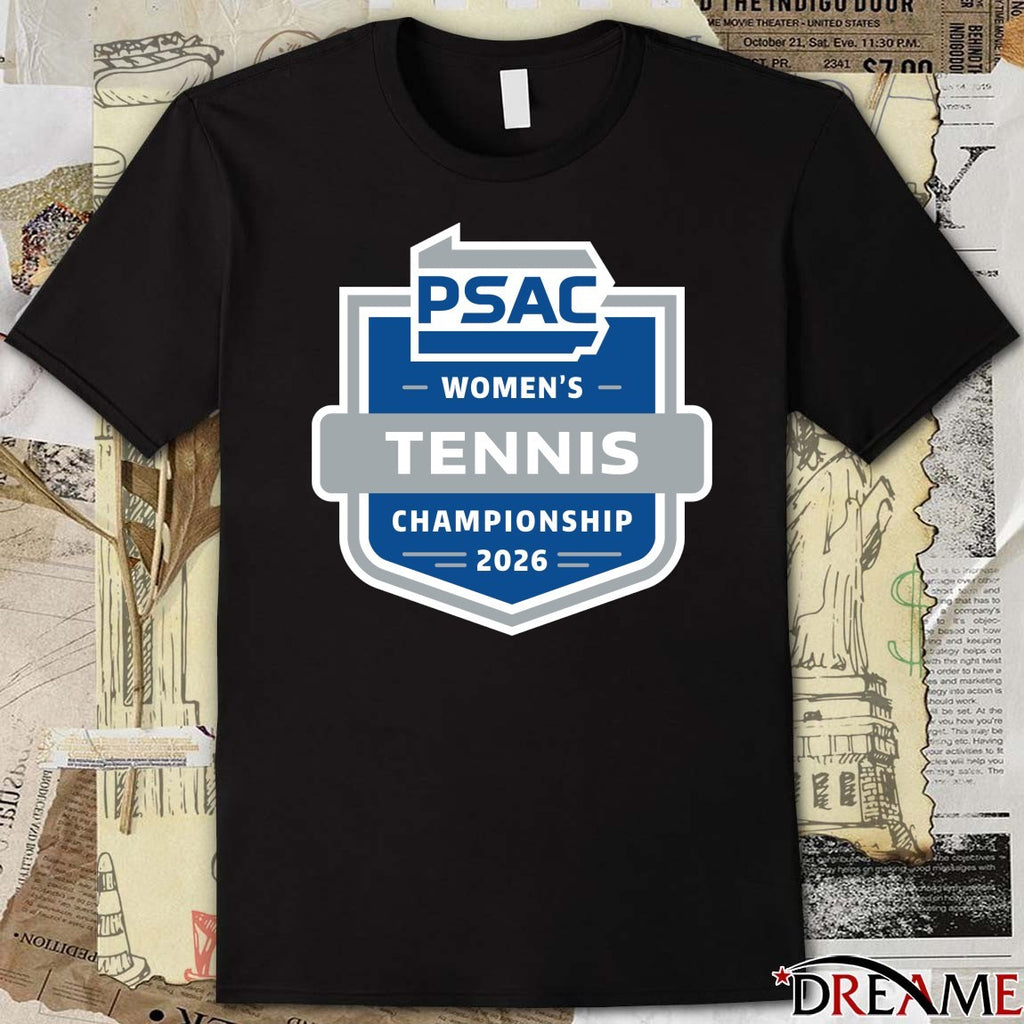 Pennsylvania State Athletic Conference PSAC Women’s Tennis Championship 2026 t-shirt