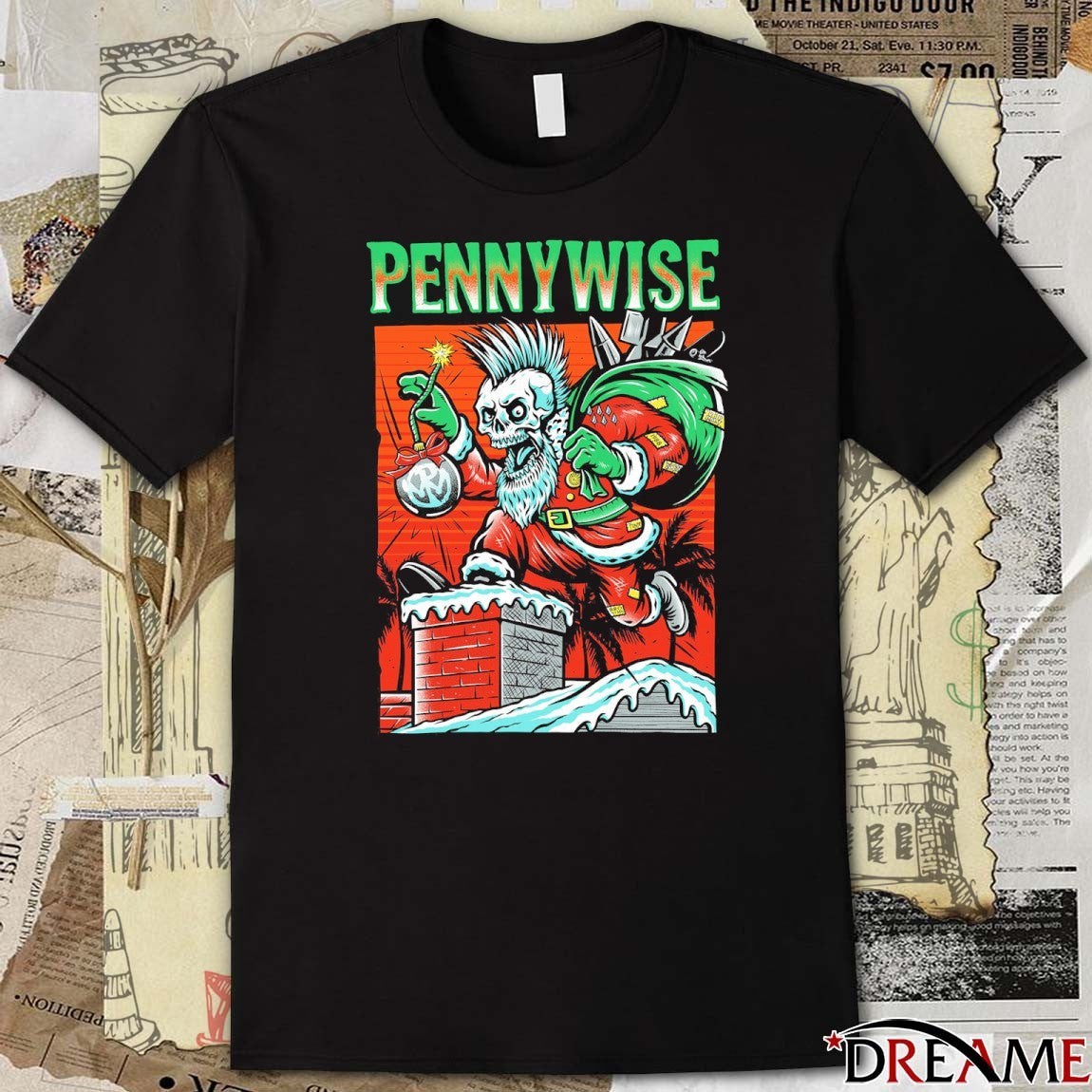 Pennywise Xmas 2025 Legendary Hermosa Beach Guys t-shirt
