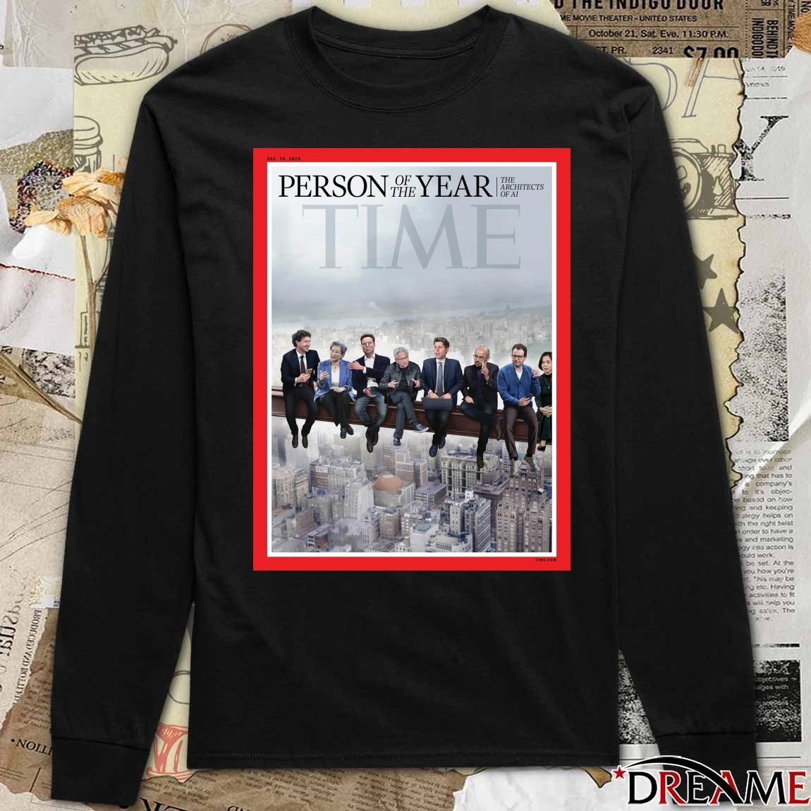 Person of the Year The Architects of AI Time magazine December 29, 2025 Poster t-shirt