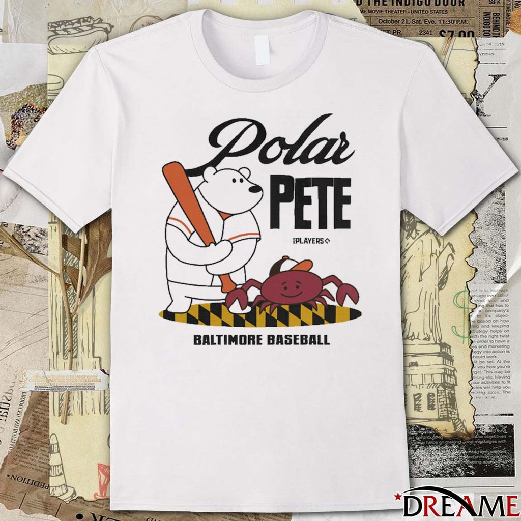Pete Alonso Polar Pete Baltimore Orioles Baseball t-shirt